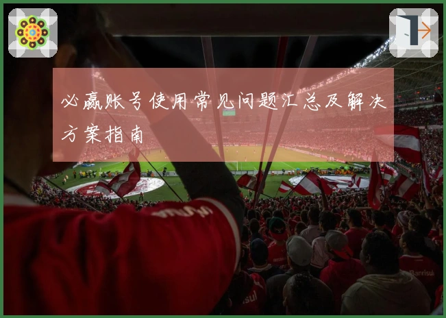 必赢账号使用常见问题汇总及解决方案指南